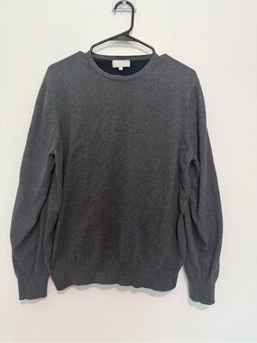 Hickey Freeman Men's  Cashmere/Cotton  Crewneck Sweater Large Pullover